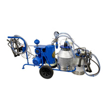 Cargar imagen en el visor de la galería, MÁQUINA DE ORDEÑO PORTÁTIL ELÉCTRICO (2 Unidades de ordeño + 2 Recipientes)