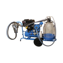 Cargar imagen en el visor de la galería, MÁQUINA DE ORDEÑO PORTÁTIL CON MOTOR DISEL (1 unidad de ordeño + 1 Recipiente de Aluminio)