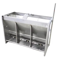 Cargar imagen en el visor de la galería, COMEDERO HUMEDO TIPO TOLVA BILATERAL DE 6 BOCAS DE 120 KG
