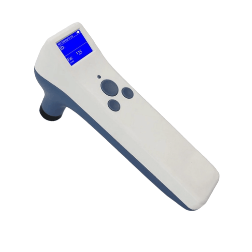 Dispositivo digital portatil de presición para la determinación de grasa dorsal de especie porcina.
